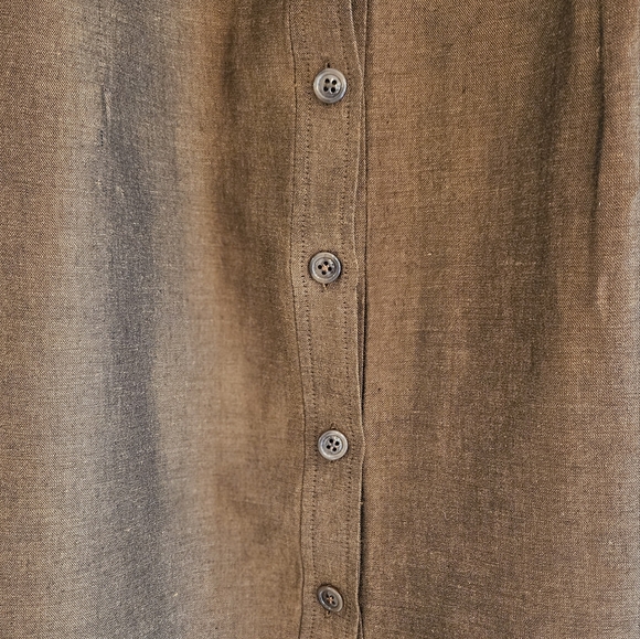 Womens button down dress - Picture 2 of 5